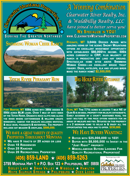 Montana Land Magazine ~ February, 2008
									<br>
									Page 04
									&nbsp;&nbsp;&diams;&nbsp;&nbsp;
									7&frac14;"W x 9&frac34;"H<br>
									80# Text Gloss