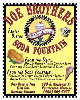 2006 Doe Brothers Old-Fashioned Soda Fountain
									<br>
									Page xx
									&nbsp;&nbsp;&diams;&nbsp;&nbsp;
									3&frac12;"W x 4&frac12;"H<br>
									50# Coated Text Stock