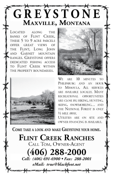 2006 Philipsburg Territory
									<br>
									Page 11
									&nbsp;&nbsp;&diams;&nbsp;&nbsp;
									4&frac78;"W x 7&frac34;"H<br>
									38# Hi-brite Newsprint
