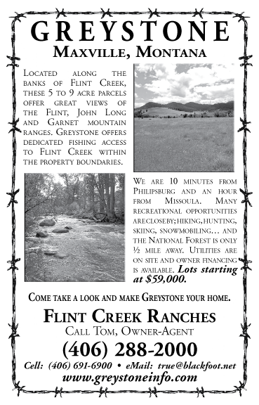 2007-2008 Philipsburg Territory
									<br>
									Page 12, 13 respectively
									&nbsp;&nbsp;&diams;&nbsp;&nbsp;
									4&frac78;"W x 7&frac34;"H<br>
									38# Hi-brite Newsprint
