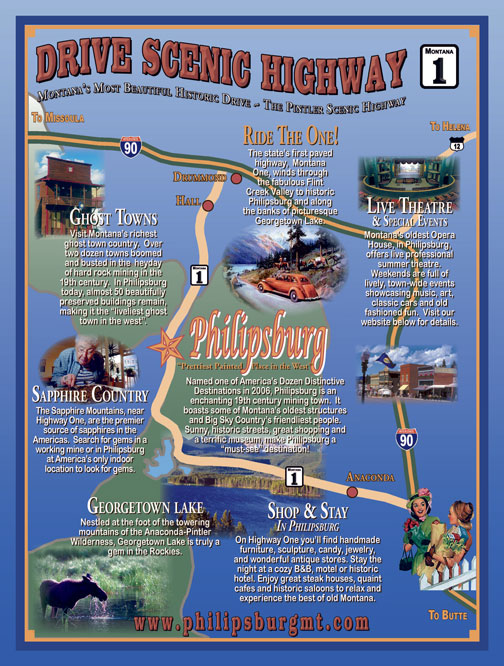 2006 101 Things to Do in Southwest Montana
									<br>
									Inside Front Cover
									&nbsp;&nbsp;&diams;&nbsp;&nbsp;
									7"W x 9&frac14;"H<br>
									80# Coated Text Stock
