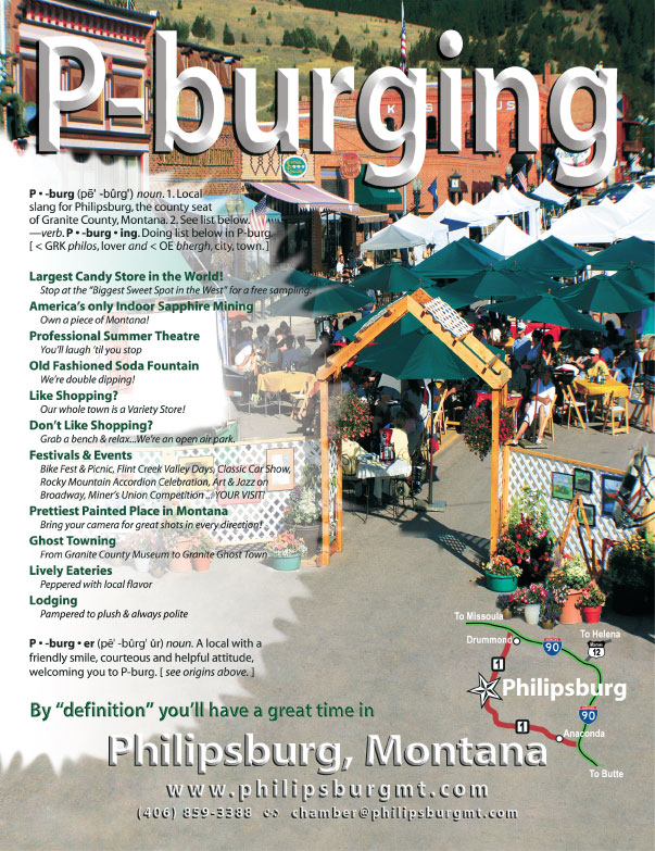 2009 The Adit ~ Helena Area Visitor Guide
									<br>
									Inside Front Cover
									&nbsp;&nbsp;&diams;&nbsp;&nbsp;
									8&frac38;"W x 10&frac58;"H<br>
									80# Coated Text Stock