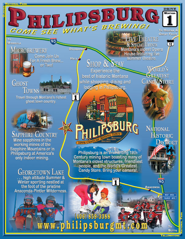 2013 101+ Things to Do in Southwest Montana
									<br>
									Inside Front Cover
									&nbsp;&nbsp;&diams;&nbsp;&nbsp;
									8&frac38;"W x 10&frac34;"H<br>
									100# Coated Text Stock