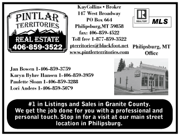 2003 Philipsburg Territory
									<br>
									Page xx
									&nbsp;&nbsp;&diams;&nbsp;&nbsp;
									5"W x 3&frac34;"H<br>
									30# Newsprint