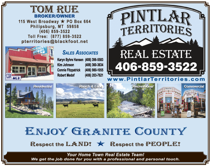 2023-2025 Philipsburg Territory
									<br>
									Page 15, 15, 02 respectively
									&nbsp;&nbsp;&diams;&nbsp;&nbsp;
									9&frac78;"W x 7&frac34;"H<br>
									40# Hi-Brite Newsprint
