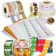 Sheet or Roll Labels<br>DIY Sheets &diams; Printed